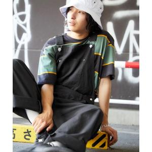 サロペット オーバーオール KANGOL/カンゴール別注 ロゴ刺繍