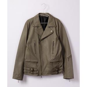 MAISON SPECIAL（メゾンスペシャル） 革ジャン ライダース 「UNISEX