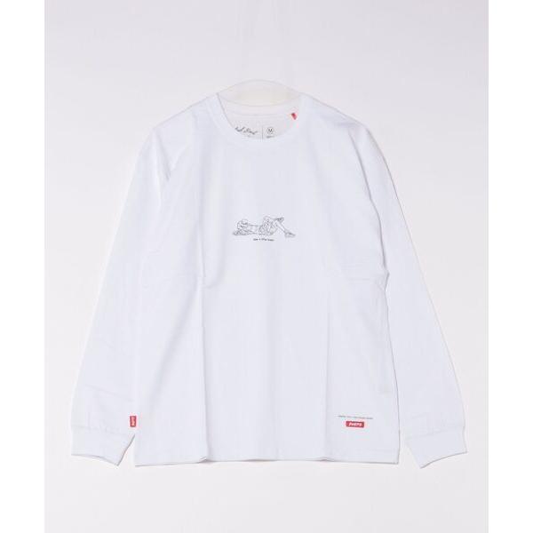 tシャツ 「69」「it」「POEMS」手書き風フロントプリントロングスリーブ メンズ レディース
