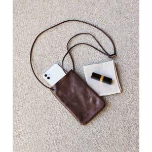 ショルダーバッグ バッグ アーツアンドクラフツ / VEGETABLE HORSE LEATHER べジタブルホースレザー / FLAT SHOULD