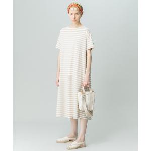 ワンピース ◇【ORCIVAL】コットンモヨン ワンピース STRIPE WOMEN