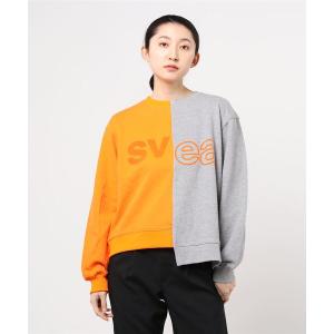 スウェット レディース SVEA WOMENS. Remix sweat / スヴェア リミックス スウェット