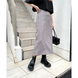 スカート カマーバンドナロースカート