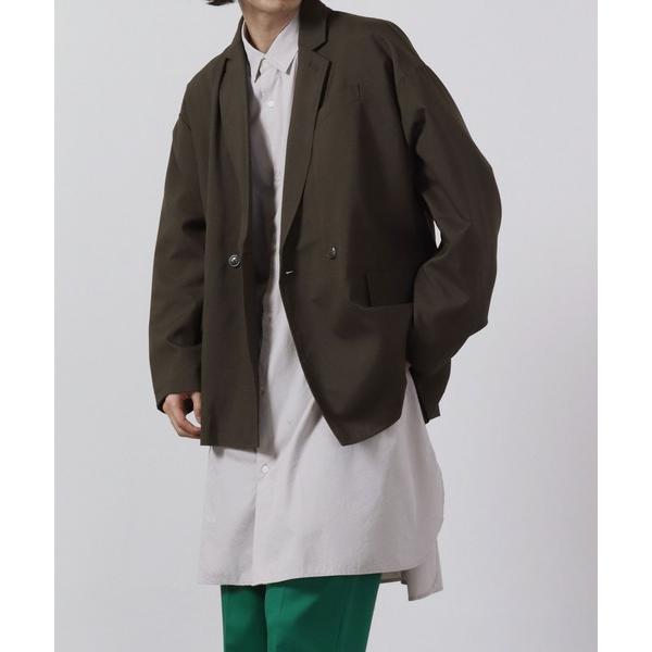 シャツ ブロードAライン長袖ロングシャツ メンズ レディース