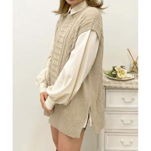 ベスト ルーズニットベスト「ZOZOTOWN限定アイテム」 