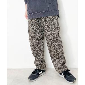 パンツ レオパード シェフパンツ メンズ レディース