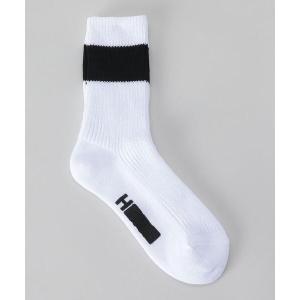 靴下 メンズ 「H」PANEL RIB SOCKS WOMEN'S SIZE/ソックス｜zozo