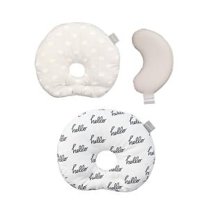 ベビー 「EsmeraldA / エスメラルダ」新生児まくら + インサート式ドーナツ枕 セット