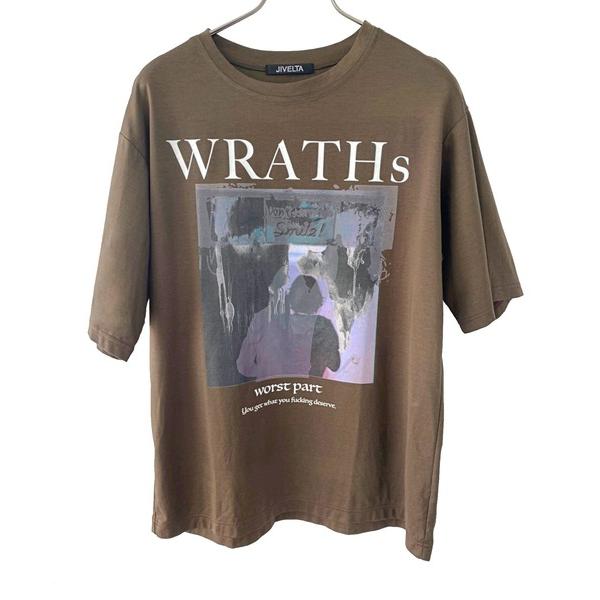 tシャツ リフレクタープリントTシャツ メンズ レディース