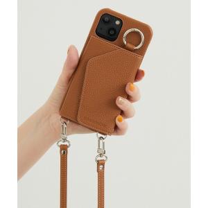 スマホケース 斜めかけショルダーベルト付・ iPhoneケースポルテ  「iPhone15 iPhone15Pro iPhone15plus iPho