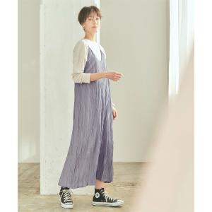 ワンピース ワッシャープリーツキャミソールワンピース
