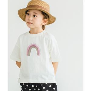 tシャツ 「プレミアムコットン100」「かぞくおそろい」ユニセックスプリント半袖Tシャツ キッズ 子供服 男の子 女の子