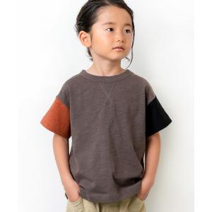 tシャツ Tシャツ キッズ クレイジー配色Tシャツ｜zozo