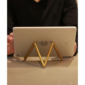 インテリア BRASS TABLET STAND　真鍮 タブレットスタンド