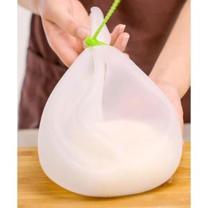 キッチン シリコン製ニーディングバッグ兼 保存袋(大)