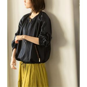 ジャケット ブルゾン ギャザーオーバーサイズブルゾン◆