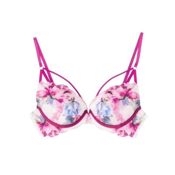 ブラジャー フラワーパフューム グラマーアップ ブラ(B〜Dカップ)