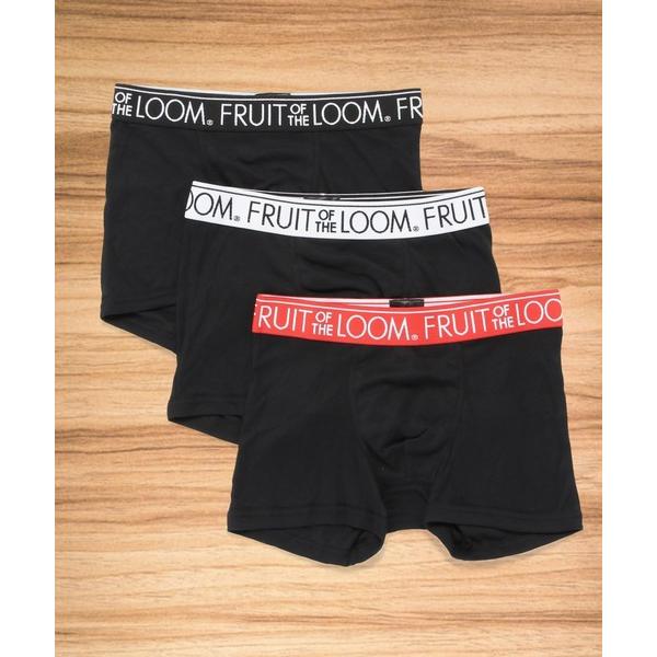 ボクサーパンツ 「FRUIT OF THE LOOM/フルーツオブザルーム」ブランドロゴ ボクサーパ...