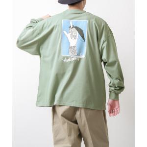 Tシャツ Tシャツ Mark Gonzales マークゴンザレス コラボ Mono Mart別注 ビッグシルエット長袖ロゴ刺繍 ピスネーム カットソー Zozotown Paypayモール店 通販 Paypayモール