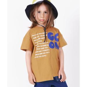 tシャツ Tシャツ キッズ リメイク風ロゴ切替Ｔシャツ｜zozo