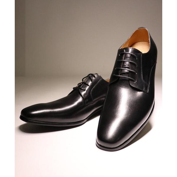 ビジネスシューズ SARABANDE ボロネーゼ製法バッファロープレーントゥ メンズ