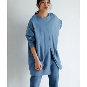 tシャツ Tシャツ 2WAYスリットスウェット レディース