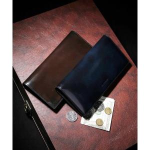 財布 「VANQUISH/ヴァンキッシュ」　アドバンレザー牛革　通しマチ長束入小銭ファスナー付き メンズ