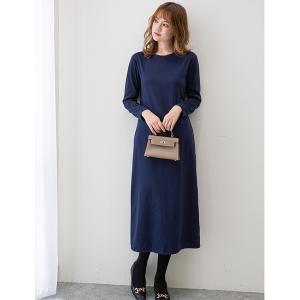 ワンピース 薄手 ロング丈ワンピース 長袖 無地｜ZOZOTOWN Yahoo!店