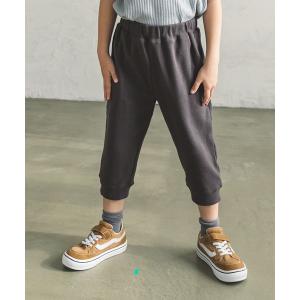 パンツ 「プレミアムストレッチ」総柄プリント７分丈レギンスパンツ キッズ 子供服 男の子 女の子