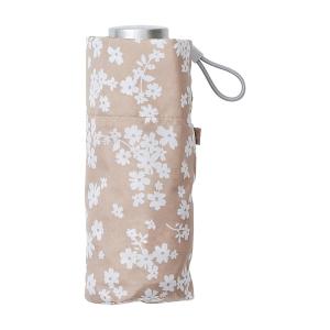 折りたたみ傘 urawaza~雨の日快適宣言！折りたたみ傘~5段ミニ フラワー