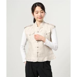 ベスト HAVE A NICE TRIP / ハヴァナイストリップ　リネンヨウリュウコロニアルベスト