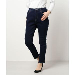 パンツ インディゴストレッチデニムスキニーパンツ＊