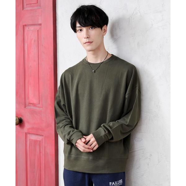 tシャツ USAコットンワイドシルエットくすみカラー無地スウェット メンズ レディース