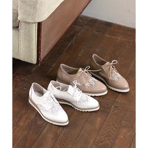 フォーマルシューズ レースコンビマニッシュシューズ(214-30147)JELLY BEANS(ジェリービーンズ) レディース