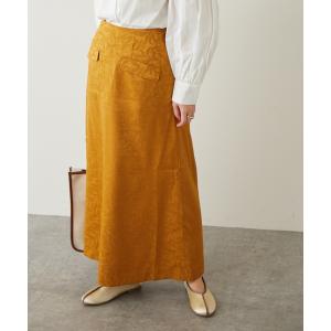 スカート 【ZOZO限定】フラップ付ジャガードナロースカート