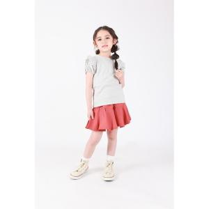 ハーフパンツ パンツ フレアーキュロット キッズ 子供服 女の子