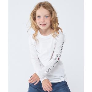 tシャツ 「90~170cm展開」ベーシックフラッグロングスリーブTシャツ キッズ 子供服 男の子 女の子