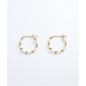 TAKE-UP（テイクアップ） ピアス K14/K10 ツキコウミニフープピアス