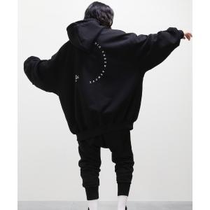 パーカー ビッグシルエットフードパーカー メンズ レディース