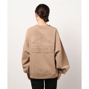 tシャツ Tシャツ 【CAMP7】エンボス袖ボリュームロンＴ