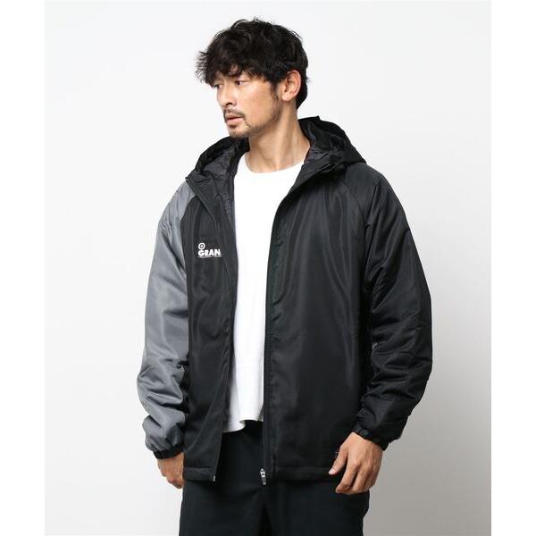 マウンテンパーカー ウインドブレーカー  GRANDE.F.Pベーシックフーデッドウォーマージャケッ...