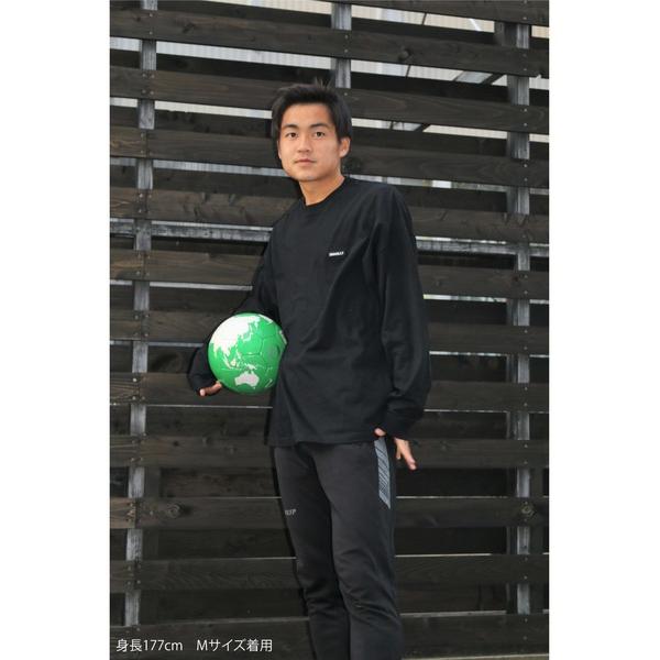 tシャツ GRANDE.F.Pルーズフィット刺繍ロングスリーブTシャツ メンズ レディース