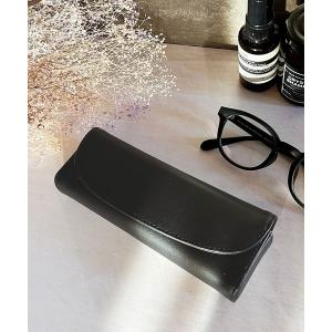 メガネ [mieno]牛革レザー眼鏡ケース