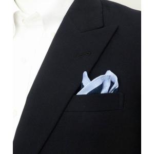 ニット素材 ポケットチーフ