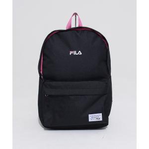 デイバック リュック 「FILA/フィラ」ブランド ロゴ フロント 刺繍 A4収納可 大容量 リュックサック デイパック 20L レディース メンズ