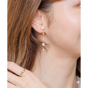 イヤリング ドロップパールイヤリング レディースの買取情報