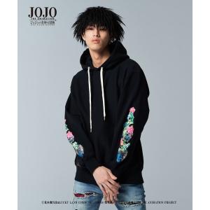 パーカー メンズ Giorno Giovanna's stand hoodie / ジョルノジョバァーナズスタンドフーディー「ジョジョの奇妙な冒険コラ