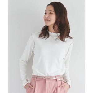 tシャツ Tシャツ ◆【S-LL】配色メロータートルインナープルオーバー