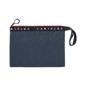 撥水素材で作った　隠しマチ付きで大容量なＡ４サイズのおむつポーチ