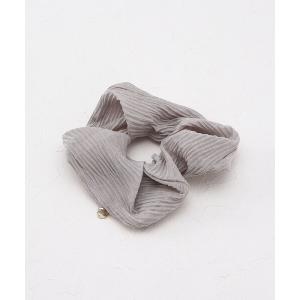 ヘアアクセサリー ◆プリーツシュシュ